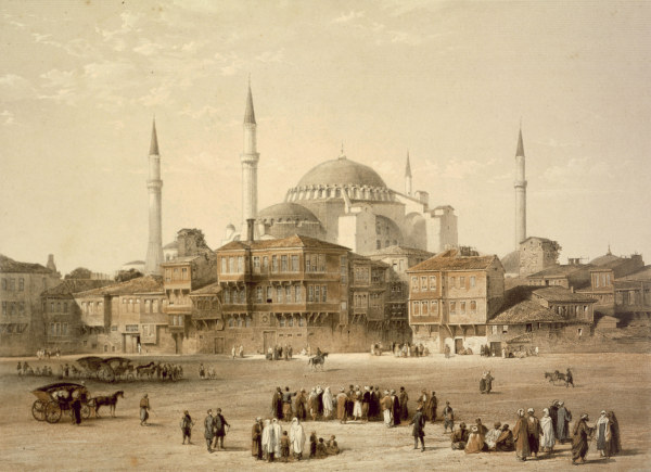 Constantinople, Hagia Sophia, G.Fossati od Gaspard Fossati