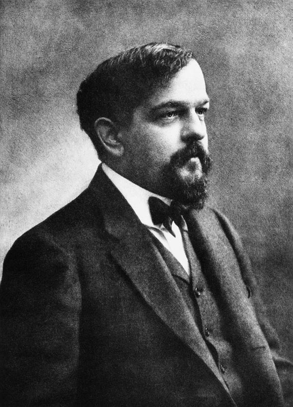 Claude Debussy, c.1908 (b/w photo)  od Gaspard Felix Tournachon Nadar