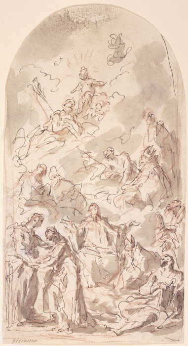 Verehrung des Christusknaben od Gaspare Diziani