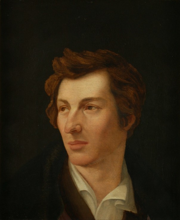 Portrait of the poet Heinrich Heine (1797-1856) od Gottlieb Gassen