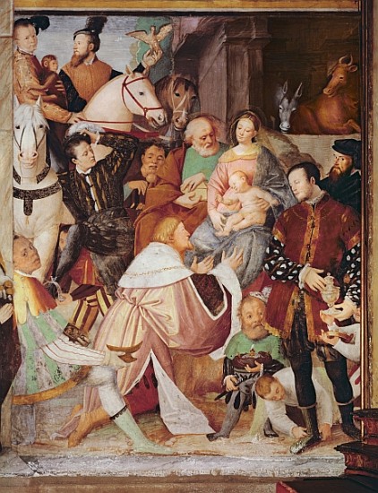 Adoration of the Magi, c.1532-35 od Gaudenzio Ferrari