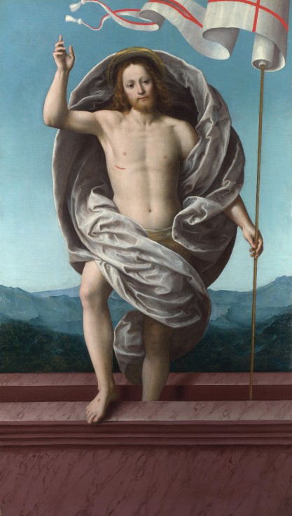 Christ rising from the Tomb od Gaudenzio Ferrari