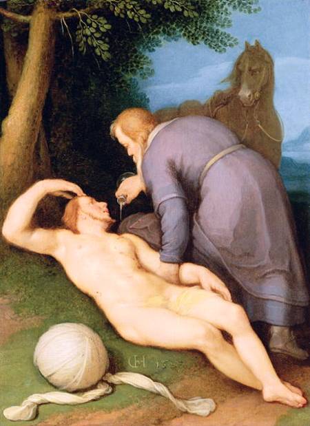 The Good Samaritan od (gen. van Haarlem) Cornelisz Cornelis