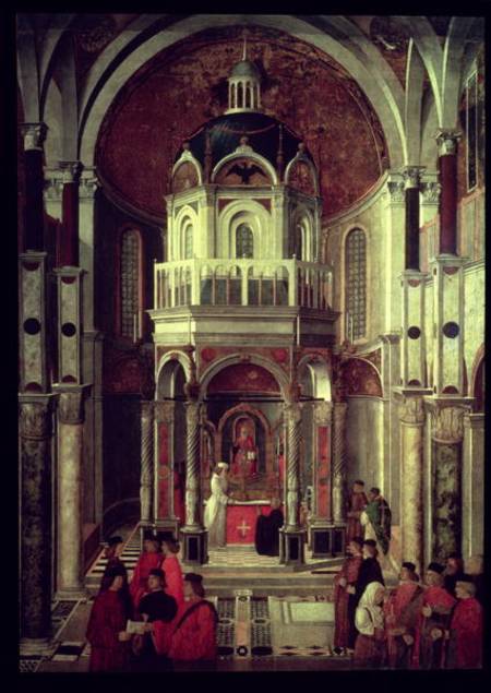 The Miraculous Healing of Pietro de' Ludovici od Gentile Bellini