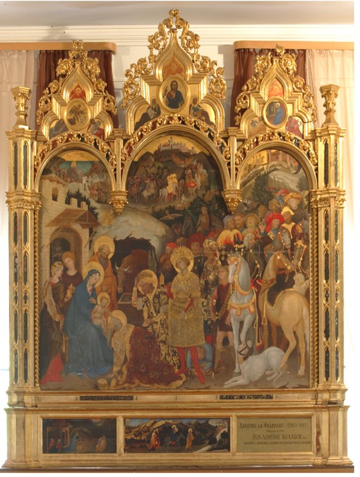 The Adoration of the Magi od Gentile da Fabriano