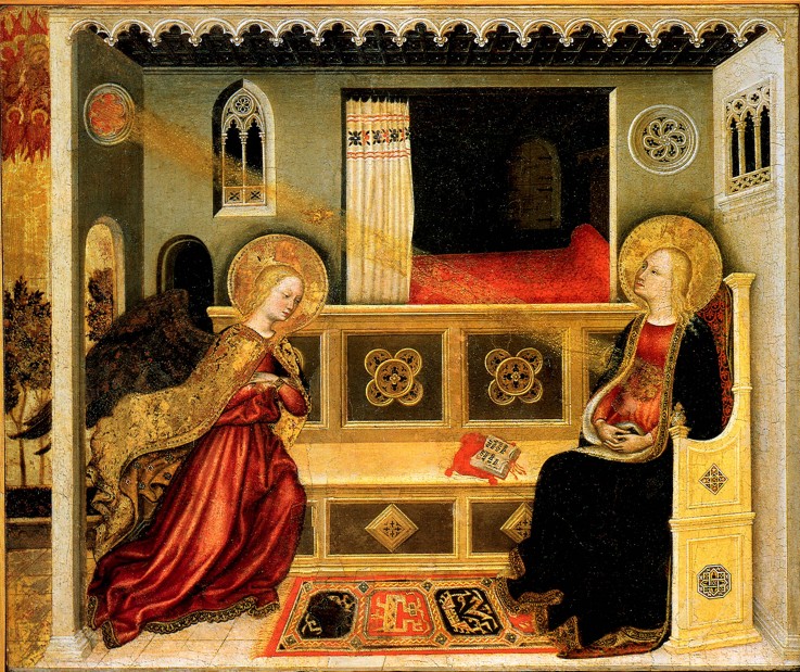 The Annunciation od Gentile da Fabriano