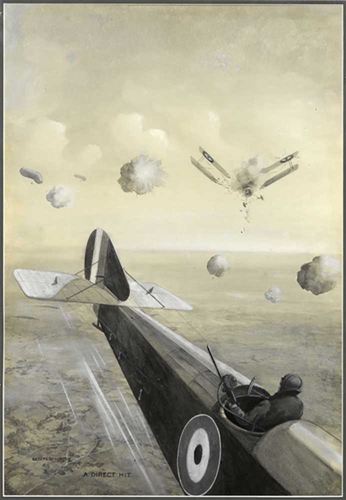 A Direct Hit, 1918 od Geoffrey Watson