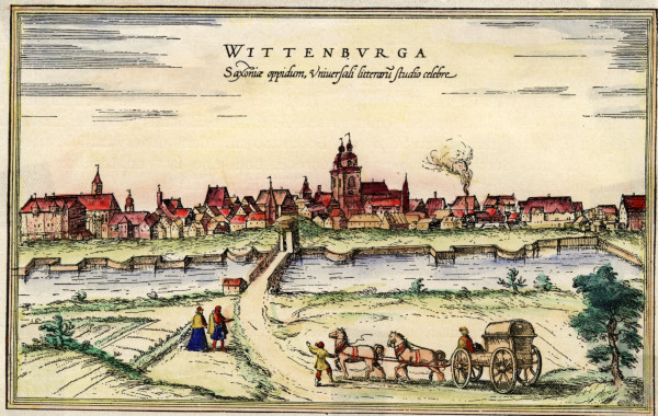 Wittenberg od Georg Braun
