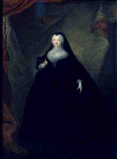 Portrait of Empress Elizabeth (1709-62) in Fancy Dress od Georg Christoph Grooth