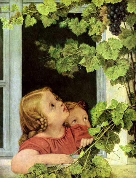 Children at the window od Georg Friedrich Kersting