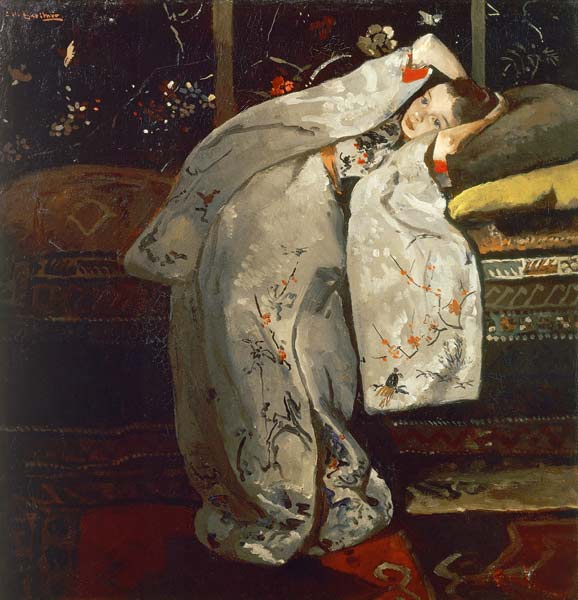 Girl in a White Kimono od Georg Hendrik Breitner