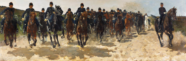 Cavalry od Georg Hendrik Breitner