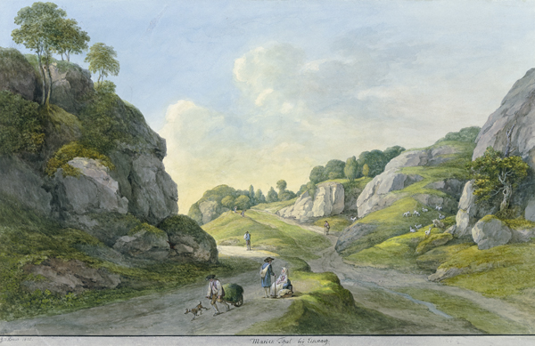 Marien valley near Eisenach od Georg Melchior Kraus