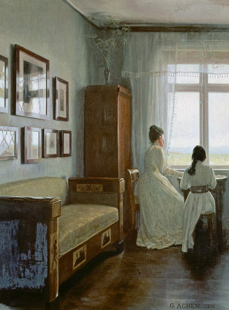 Interior od Georg Nicolai Achen