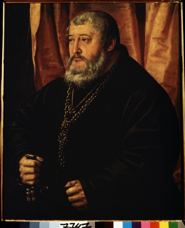 Portrait of the Elector Palatine Otto Henry (1502-1559) od Georg Pencz