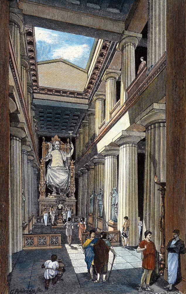 Olympia , Temple of Zeus od Georg Rehlender
