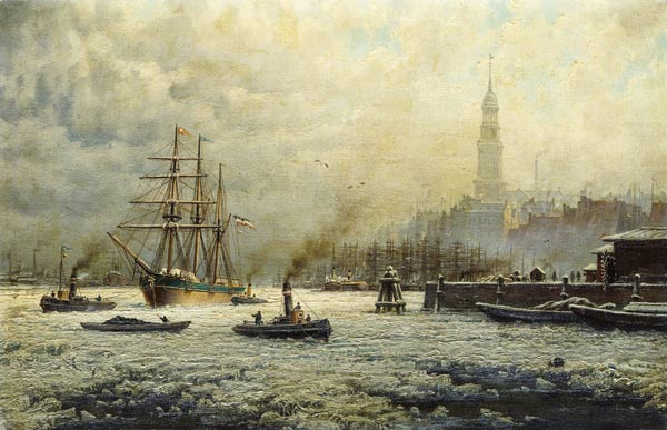 Der Hamburger Hafen od Georg Schmitz