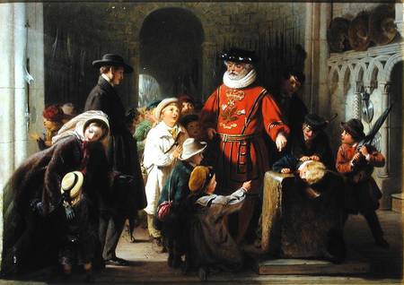 Children in the Tower of London od George Bernard O'Neill