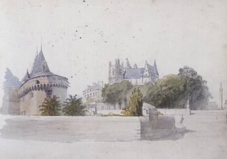 View of Nantes od George Clarkson Stanfield