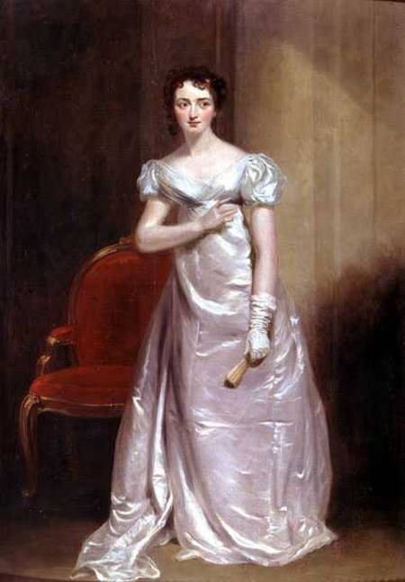 Portrait of Harriet Smith as Miss Dorillon od George Clint