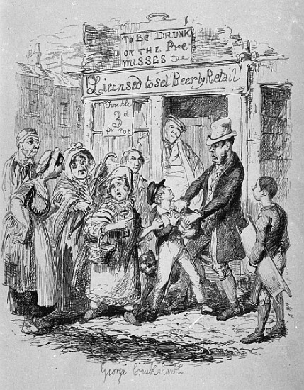 Oliver claimed his affectionate friends, from ''The Adventures of Oliver Twist''Charles Dickens (181 od George Cruikshank