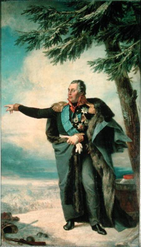 Mikhael Ilarionovich Golenichtchev Kutuzov (1745-1813) Prince of Smolensk od George Dawe
