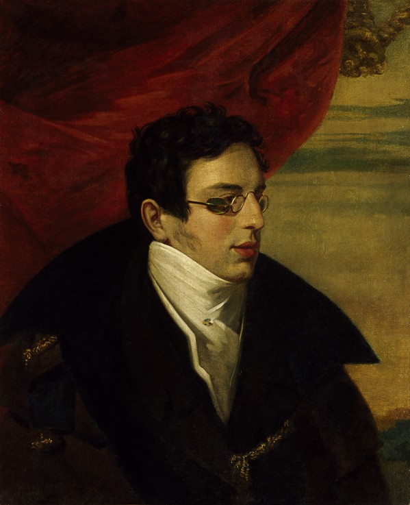 Portrait of the Poet Nikolai Gnedich (1784-1833) od George Dawe