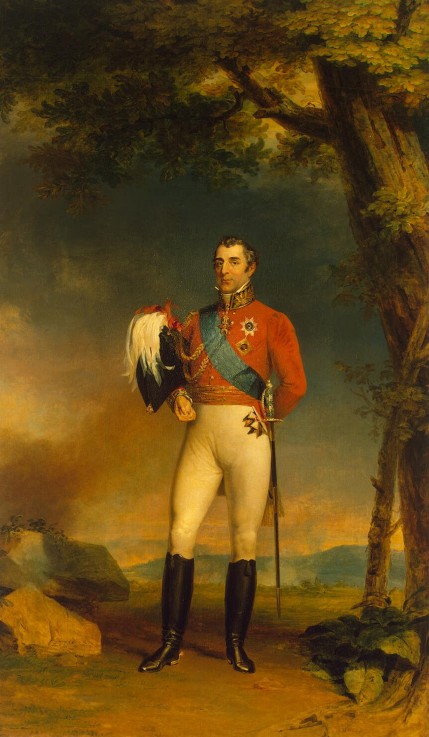 Portrait of Field Marshal Arthur Wellesley, 1st Duke of Wellington (1769-1852) od George Dawe