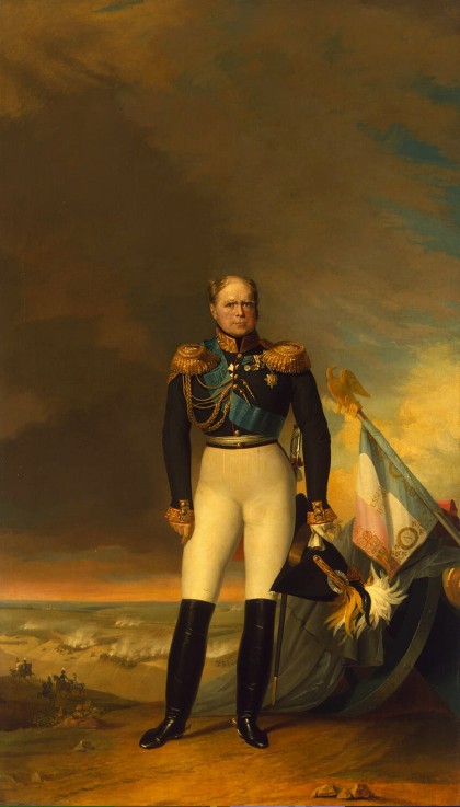 Portrait of Grand Duke Constantine Pavlovich of Russia (1779-1831) od George Dawe