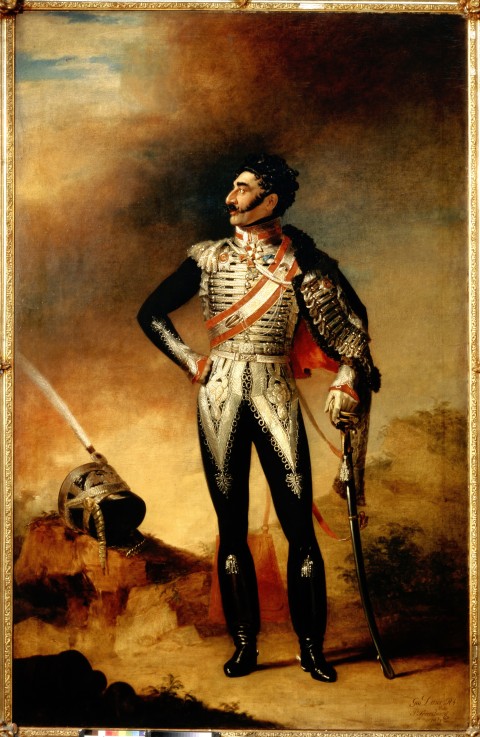 Portrait of Prince Valerian Grigoryevich Madatov (1782-1829) od George Dawe