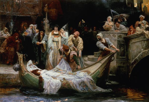 The Lady of Shalott od George Edward Robertson