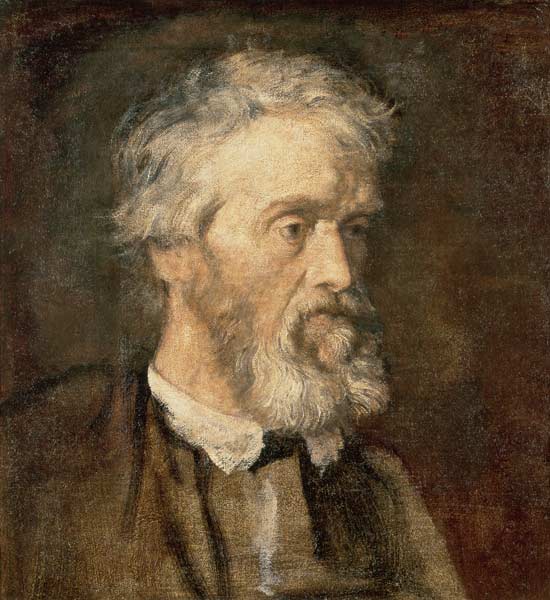 Portrait of Thomas Carlyle (1795-1881) od George Frederick Watts