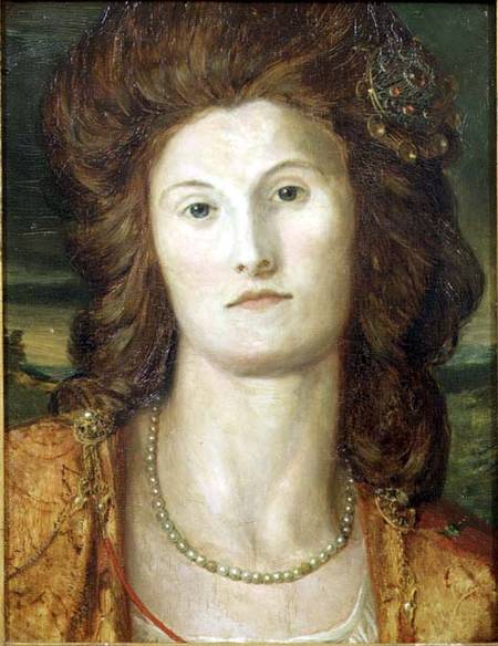 Portrait of Lady Ashburton (d.1857) od George Frederick Watts