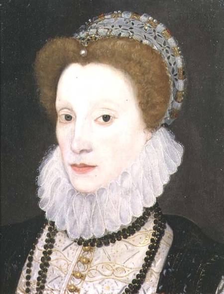 Portrait of a Woman (said to be Elizabeth I) od George Gower
