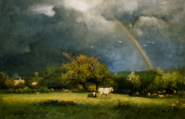 After the thunderstorm od George Inness