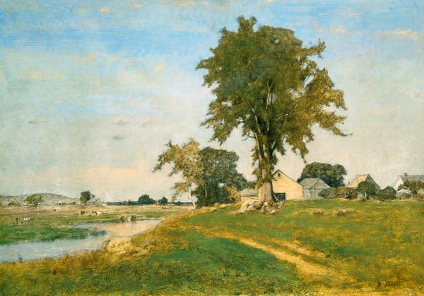 Old Elm at Medfield od George Inness