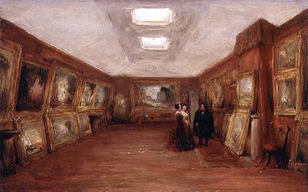 Interior of Turner's Gallery od George Jones