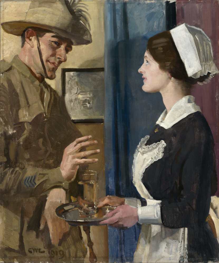 The Trooper and the Maid od George Lambert