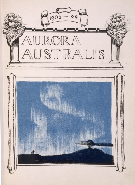 Frontispiece for ''Aurora Australis'', 1908-09 (colour litho)  od George Marston