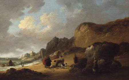 Pricing the Day's Catch od George Morland