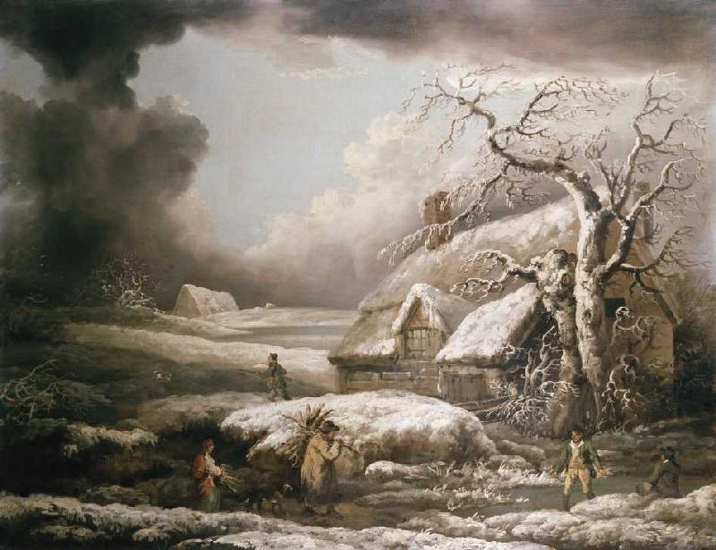 Winterlandschaft. od George Morland