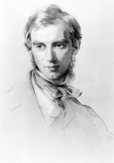 Joseph Dalton Hooker, c.1851 (charcoal and chalk on paper) od George Richmond
