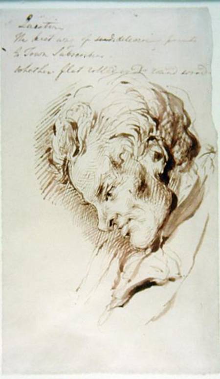 Profile of William Wilberforce (1759-1833) od George Richmond