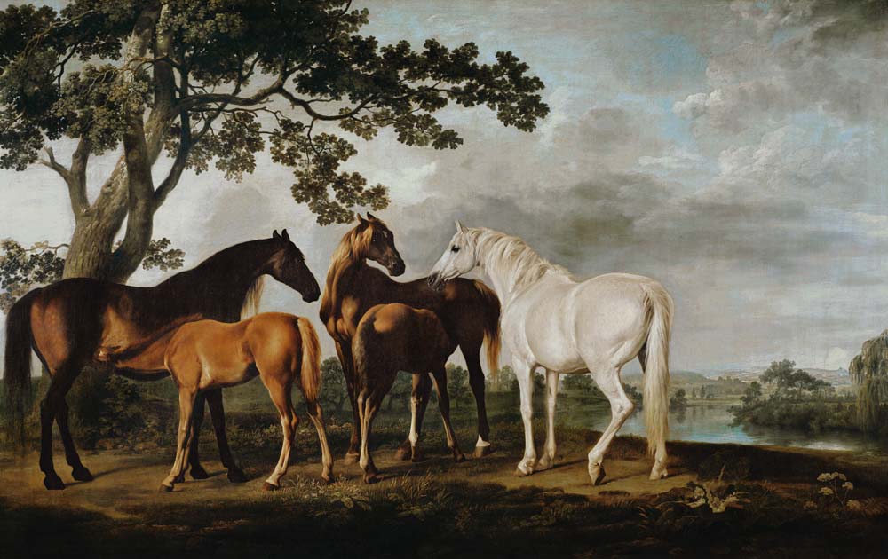 Mares and fillies od George Stubbs