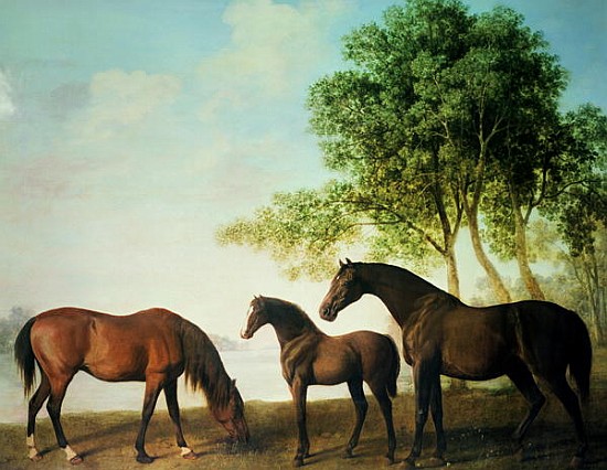 Shafto Mares and a Foal od George Stubbs