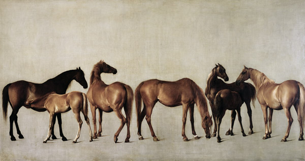 Mares with Foals od George Stubbs