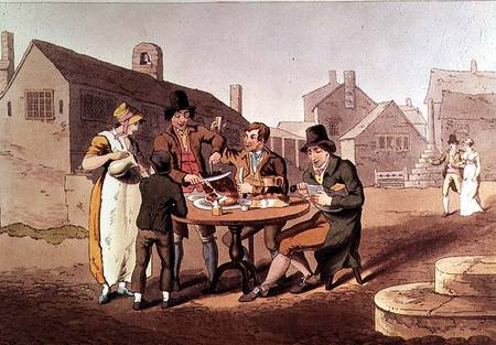 Midsummer Eve, engraved by Robert Havell, pub. by Robinson & Son, Leeds od George Walker