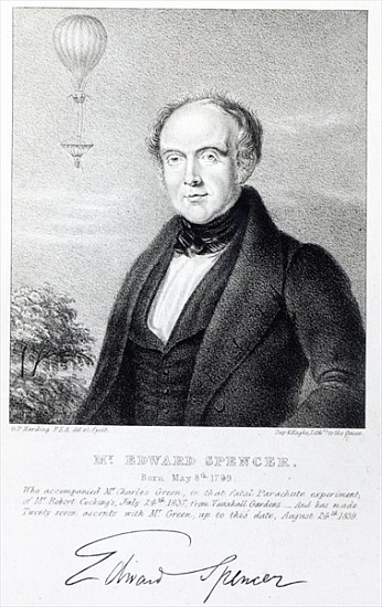 Mr. Edward Spencer, lithograph Day & Haghe od George Perfect Harding