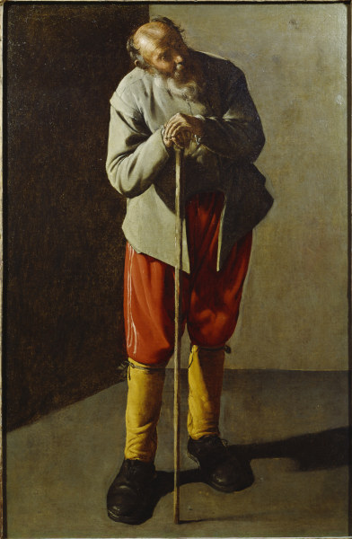 G.de La Tour, Alter Mann od Georges de La Tour