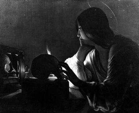 The Magdalene with the Mirror od Georges de La Tour